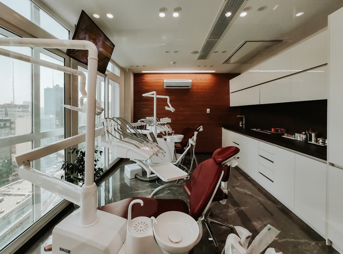 Modern dental treatment room