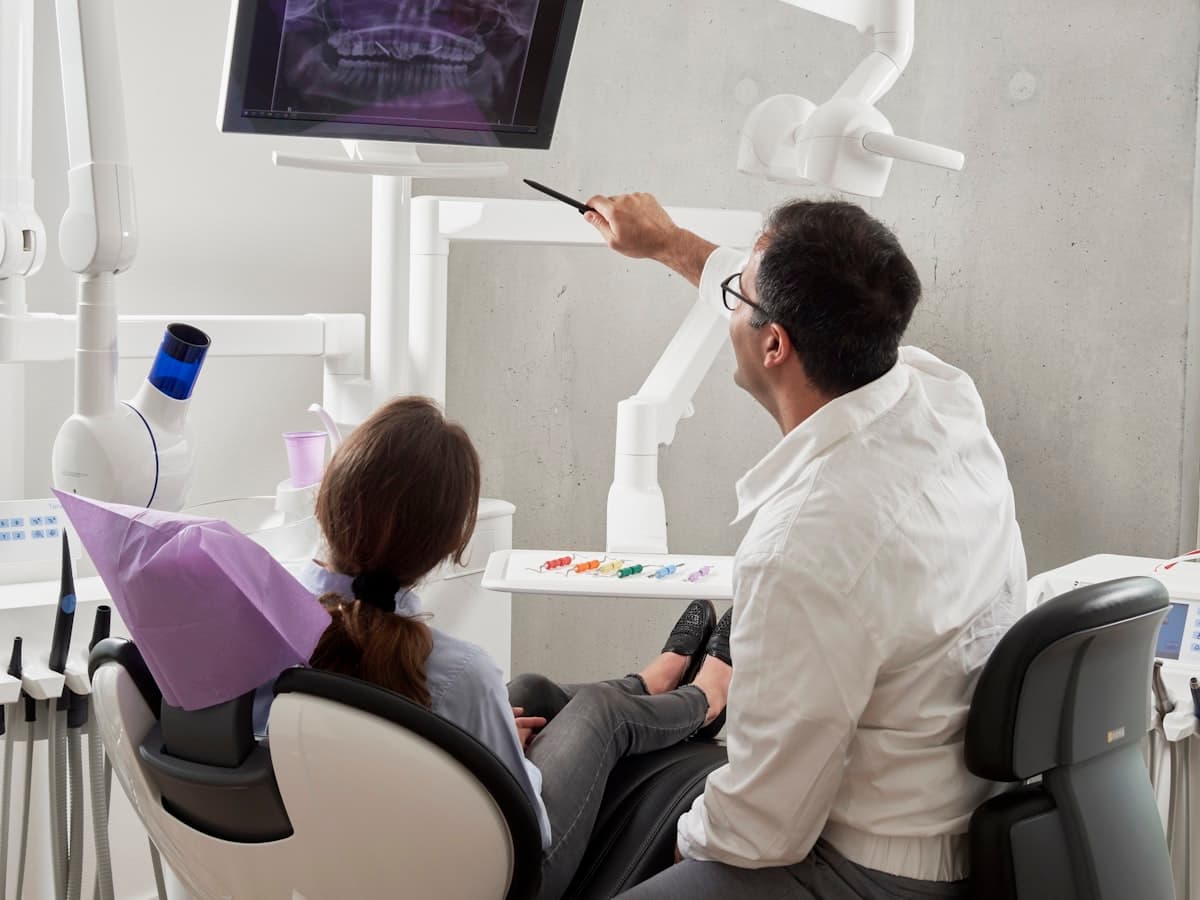 Dental examination and consultation